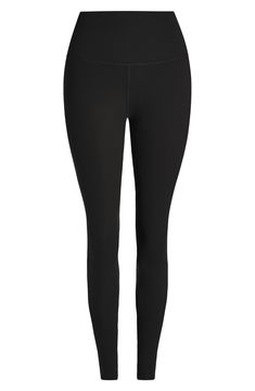 A wide waistband adds to the sublime comfort of leggings that are buttery-soft with light compression to provide support for every move you make. 24" inseam; 8" leg opening; 10 1/2" front rise; 12 1/2" back rise (size Medium) Pull-on style 75% polyester, 25% elastane Machine wash, dry flat Imported Black Leggings Lululemon, Black Panta, Childhood Outfits, Black Lulu Leggings, Flair Leggings, Sully Costume, Bow Outfit, Lulu Lemon Leggings, Black Leggins