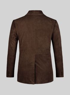 Looking to add some timeless style to your wardrobe? Check out our Dark Brown Suede Leather Pea Coat. Made from high-quality napa leather, this coat features a classic double-breasted design with sleek lapels and stylish buttons.  It's perfect for dressing up your casual outfits or adding a touch of polish to your formal wear. Trust us, you'll command attention and admiration wherever you go with this coat.  Made Using Pure Napa Sheep Skin Soft Suede Leather.    Look includes     Dark Brown Sued Stylish Buttons, Italian Suit, Sheep Skin, Wool Suit, Pea Coat, Soft Suede, Brown Suede, Wedding Suits, Long Coat