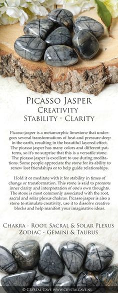 Picasso Jasper, Crystal Magic, Power Crystals, Crystal Meanings