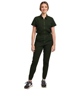 PRICES MAY VARY. SCRUB JUMPSUIT: If you are looking to add fashion and functionality to your uniform collection, this scrub jumpsuit is just for you! The cute & trendy jumpsuit comes with 6 pockets overall. The ultimate uniform for all women healthcare professionals, the polished and professional look of this scrub pant will make it your new go-to! Regular Inseam: 29" SLIM FIT SCRUB JUMPSUIT: This scrub jumpsuit is a must-have essential! Comes with a modern slim fit jogger with an elastic waist Scrub Jumpsuit, Scrubs For Women, Fit Scrubs, Trendy Jumpsuit, Slim Fit Joggers, Women's Uniforms, Safety Clothing, Womens Scrubs, Medical Scrubs