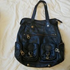 This Is My Most Favorite, Most Useful Handbag I Have Ever Owned! There Is A Compartment For Anything And Everything. Beautiful Black Pebbled Leather, Antique Brass Hardware. Used But In Good Condition. Normal Wear Shown.. Not Willing To Let This Go For A Low Price.. I Will Only Sell For The Preferred Asking Price . **No Trades Antique Brass Hardware, Jacob Black, Black Pebbles, Marc Jacobs Bag, Balenciaga City Bag, Most Favorite, Marc By Marc Jacobs, Brass Hardware, Vintage Boho