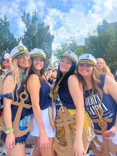 Sailor Theme Party Outfits, Yacht Theme Party Outfit, Nautical Themed Party Outfit, Yacht Party Outfit, Sorority Recruitment Themes, Sailor Theme, Boat Theme, Recruitment Themes