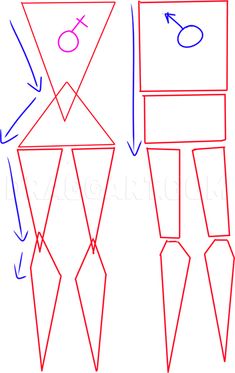 how to draw an origami robot step by step