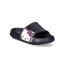 Top Seller for Hello Kitty black Slides Slipper Shoes New 2/3, Womens Shoes Sanrio Products, 2000s Shoes, Hello Kitty Black, Cute Slides, Hello Kitty Shoes, Girly Acrylic, Kitty Accessories, Kitty Items, Hello Kitty Accessories