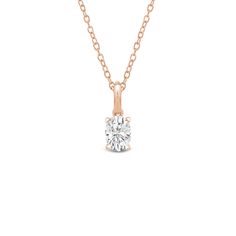 This solitaire pendant has the perfect mix of style and simplicity. The high-quality diamond in oval shape is secured by four prongs. It gently drops from a white gold bail with a knife-edge detail. Diamond Solitaire Pendant, Solitaire Pendant, Lab Created Diamonds, Quality Diamonds, Diamond Solitaire, Oval Shape, Lab, White Gold, Yellow Gold