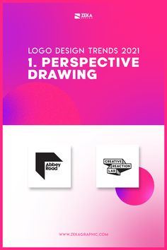 Logo Design Trends 2021 Perspective Drawing, Graphic Design Inspiration Perspective Logo Design, Deconstruction Graphic Design, Angle Logo, Perspective Logo, Poster Design Layout Ideas, 10 Logo Design, Perspective Angles, Logo Tips, Linear Perspective