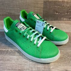 Adidas Stan Smith X Toy Story ‘Rex The Dinosaur’ Brand New Shoes In Box. Never Worn. No Rips, Tears, Or Stains. Smoke Free Environment. Ships Carefully Packaged And Boxed Right Away. Let Us Know If You Have Any Questions! S23744 If You’re Interested In Multiple Pairs From Our Closet We Offer Bundle Deals So Feel Free To Look Around, Like, And Bundle! Non-slip Low-top Synthetic Skate Shoes, Non-slip Synthetic Low-top Skate Shoes, Synthetic Non-slip Low-top Skate Shoes, Casual Non-slip Synthetic Skate Shoes, Green Custom Sneakers With Textured Sole For Streetwear, Green Synthetic Sneakers, Green Synthetic Skate Shoes For Streetwear, Casual Scratch-resistant Skate Shoes For Streetwear, Casual Green Custom Sneakers With Textured Sole