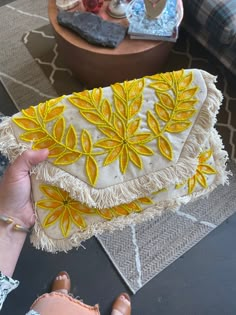 Yellow floral clutch bag Cheap Yellow Clutch As Gift, Chic Flower-shaped Bags For Spring, Chic Yellow Rectangular Clutch, Spring Party Crossbody Clutch, Spring Evening Clutch With Removable Pouch, Chic Flower-shaped Evening Bag, Summer Embroidered Pouch Clutch, Chic Embroidered Summer Clutch, Chic Summer Clutch With Removable Pouch