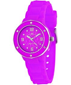 Oceanaut Acqua Star Collection Model Oc0438 Watch - Quartz Movement View 1 Star Purple, Purple Cases, Star Watch, Travel Luggage Tag, Designer Watches, Purple Band, Gshock Watch, Purple Crystals, Watch Sale