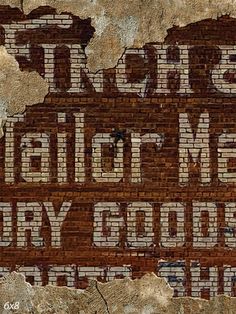 Vintage Brick Wall Sign Photography Backdrop - Vintage brick wall photography backdrop with a faded advertisement sign Vintage Brick Wall, Bathtub Photography, Brick Wall Backdrop, Portable Backdrop, Sign Photography, Themed Photography, Stone Photography, Backdrop Photography, Retro Typography