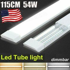 led tube light with american flag on the side and dimmbar for indoor lighting