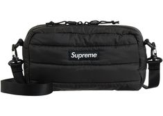 Buy and sell StockX Verified Supreme streetwear on StockX including the Supreme Puffer Side Bag Black and thousands of other streetwear clothing and accessories. Black Rectangular Shoulder Bag With Logo, Urban Black Bag For Streetwear, Black Shoulder Bag For Streetwear, Black Crossbody Shoulder Bag For Streetwear, Modern Black Bags With Logo, Black Nylon Streetwear Bag, Black Nylon Bag For Streetwear, Black Logo Bags For Outdoor, Black Pouch Bag For Streetwear