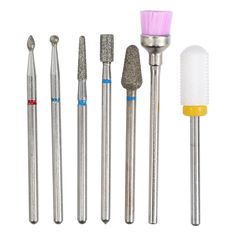 Gel Nail Removal, Hard Gel Nails, Nail Drill Bits, Hard Gel, Pedicure Nail Art, Nail Drill, Nail Gel, Pedicure Nails, Art Tools