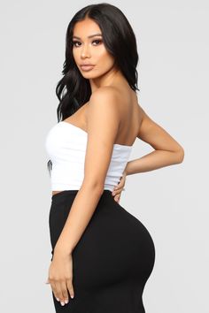 Available In Black, White, Olive And Camo Cotton Sleeveless Double Bandeau 95% Cotton 5% Spandex Imported | Essential Bandeau in White size XL by Fashion Nova White Bandeau, Best Casual Outfits, Fashion Nova Models, Bodysuit Fashion, White Dresses For Women, Fashion Nova Jeans, Women Essentials, Curve Dresses, Womens Loungewear