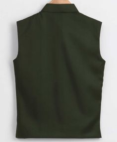 JBN Creation Boy's Dark Green Cotton Blend Twill Nehru Jacket The JBN Creation Boy's Dark Green Cotton Blend Twill Nehru Jacket blends traditional style with contemporary comfort, making it an ideal choice for various occasions. Features of JBN Creation Boy's Dark Green Cotton Blend Twill Nehru Jacket Elegant dark green color in a cotton blend twill fabric. Classic Nehru jacket design tailored specifically for boys. Crafted from high-quality cotton blend twill for durability and comfort. Designe Stand Collar Vest For Workwear In Fall, Fitted Khaki Vest For Work, Tailored Nehru Jacket With Stand Collar For Work, Fitted Nehru Jacket With Stand Collar For Fall, Tailored Nehru Jacket With Stand Collar For Fall, Casual Fitted Nehru Jacket For Spring, Tailored Fall Nehru Jacket With Stand Collar, Mandarin Collar Jacket, Jacket Fabric