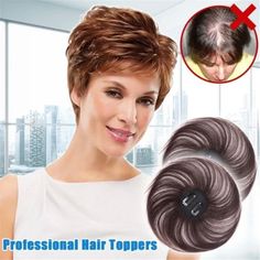 Hair Wig Women Beauty Thin Hairpiece Toupee Clip On Cranial Roof Hair Topper 2000 Hair, Short Blue Hair, Hairpieces For Women, Hair Topper, Hair Toppers, Full Wigs, Wigs Hair Extensions, Wig Styles, Womens Wigs