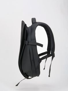 Conceived for those who want a bag that combines a futuristic design statement with practicality and comfort, our scaled down version of the Isar is not only laptop friendly, but boasts the same comfortable straps and specialist finishes as its larger siblings. The body of the backpack is made from a black EcoYarn - a durable fabric developed through sustainable processes, complimented by a discreet black interior and black metallic trims. The Isar S EcoYarn has a zipped front pocket for valuabl Design Statement, Futuristic Design, Laptop Pocket, Black Metallic, Black Interior, A Bag, Front Pocket, New Product, Water Resistant