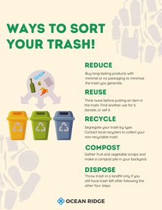 Aim for zero waste and a thriving planet. Start with the habit of sorting your waste and recycling. 🌎  #ZeroWasteGoal #PlanetThrive Vegetable Scraps, Toxic Waste, Zero Waste, Self Improvement, Sustainability, Planets, Recycling, Quick Saves