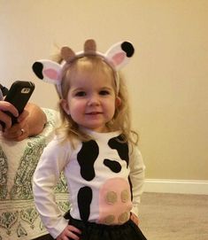 Halloween Baby Cow Costume Halloween Cow Costume Cow Outfit - Etsy Toddler Farm Animal Costumes, Diy Cow Costume For Kids, Cow Diy Costume, Homemade Cow Costume, Diy Farm Animal Costumes, Dog Cow Costume, Easy Cow Costume, Baby Cow Costume, Cow Costume Halloween