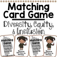 the matching card game for division and division