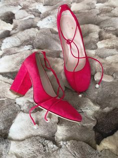 Kate Spade Suede Pearl Ankle Strap Women's Pump Block Heels Pink Shoes Size 6.5M | eBay Heels Pink, Womens Pumps, Shoes Size 6, Pink Heels, Pink Shoes, Shoes Women Heels, Block Heels, Ankle Strap, Kate Spade