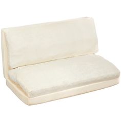 a white pillow sitting on top of a chair