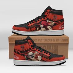 My Hero Academia Kirishima Eijiro Shoes Custom Anime Jd Sneakers My Hero Academia Kirishima, Academia Shoes, Boot Sneakers, Anime Sneakers, Shoes Custom, Jordan Sneakers, Anime Gifts, Trendy Sneakers, Latest Shoes