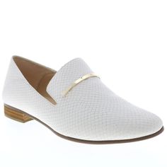 Create A Sleek And Polished Look In The Clarks Pure Viola Trim Leather Slip-On Loafer With Metal Bit. Features A Square Toe And A High Vamp For Ultimatefoot Coverage.Soft Leather Lining With A Cushion Plus Leather-Lined Footbedfor All-Day Comfort And Support. Stacked Mini Heel On A Durable Rubberoutsole. Imported. Elegant Slip-ons For Spring Galas, Elegant White Leather Slip-ons, Elegant Spring Slip-ons With Leather Sole, Elegant White Slip-ons For Office, Elegant Slip-ons With Leather Sole And Low Heel, Chic Almond Toe Slip-ons For Formal Occasions, Chic Formal Slip-ons With Almond Toe, Chic White Slip-ons For Office, Elegant White Loafers With Textured Sole