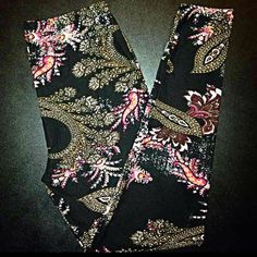 Buttery Soft Paisley Floral Leggings Size: Plus Size (Similar To Tall & Curvy) Numeric Size: 10-18 Waistband: Elastic These Are Not Lularoe Fabric Blend: 92% Polyester 8% Spandex (Same Blend As Lularoe) Brand New - Hard To Find Limited Edition Print! Super Soft & Comfy Leggings ~ Just Like Other Brands!! These Are Not Lularoe Leggings But Feel Just Like Them! Fast Shipping! Smoke Free Home ~All Prints Are Limited Edition~ ~Get Your Favorite Print Before Its Gone!~ Comfy Leggings, Gorgeous Christmas, Paisley Floral, Floral Leggings, Lularoe Leggings, Special Features, Black Red, Pant Jumpsuit, Paisley