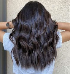 Mocha Carmel Hair, Neutral Undertones Hair Color, Dark Chocolate Ash Brown Hair, Chocolate Brown With Ash Highlights, One Color Hair Ideas Brown, Chocolate Ash Brown Hair, Dark Chocolate Brown Hair Espresso, Ash Chocolate Brown Hair, Cool Medium Brown Hair