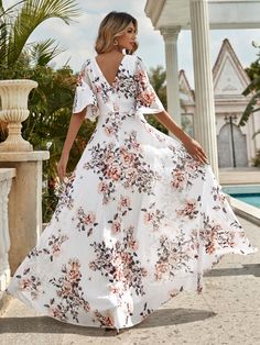 Blooming Beauty: Allover Floral A-line Dress for Effortless Elegance – Lady Luana Fashion & Accessories Effortless Elegance, Floral Patterns, Effortless Style, Timeless Elegance, A Line Dress, Floral Pattern, A Line, Fashion Accessories, Wardrobe