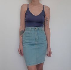 Fitted Light Wash Denim Skirt For Summer, Light Wash Fitted Cotton Denim Skirt, Fitted Light Wash Cotton Denim Skirt, Light Wash Fitted Short Denim Skirt, Light Wash Fitted Denim Skirt, Fitted Light Wash Short Denim Skirt, Fitted Washed Blue Skirt For Summer, Fitted Light Wash Denim Skirt With Pockets, High Waist Light Wash Denim Skirt