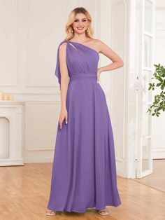 #color_Tahiti Bridesmaid Look, Bridesmaid Dresses Long Chiffon, Stretch Satin Dress, Floor Length Chiffon Bridesmaid Dresses, Chiffon Bridesmaid Dresses, Bow Belt, Dress Dusty, Bow Back, Mom Dress