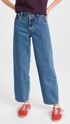 Levi's Baggy Dad Jeans | Shopbop Levis Outfit, Best Jeans For Women, American Workwear, Dad Jeans, Denim Trends, Levi Jeans 501, Levis Women, Best Jeans, Jean Outfits