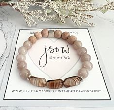 Boho Bridesmaid Gift, Beige Bracelet, Box For Gift, Lava Bead Bracelet, Healing Gemstone Bracelets, Oil Diffuser Bracelet