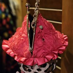 New Without Tags. Never Used. Chic Pink Bucket Bag As Gift, Pink Bucket Bag For Parties, Pink Bucket Bag For Party, Pink Party Gift Bag, Party Shoulder Bucket Bag With Handles, Betsey Johnson Bags, Betsey Johnson, Cupcake, Bag Lady