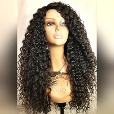 New Hand-Made Beach Curl Crochet Wig In Color #1b W/ Lace Part. Length Is 18 Inches. Unit Is Made On "My Very Popular" Stretchy Breathable Wig Cap. Comes In Different Colors, #1 Jet Black, #1b Off Black, #2 Dark Brown, #4 Brown, #30 Auburn, #27 Blonde, #33 Wine, #1b/Burgundy Mixed, And Other Mixed Colors Per Buyer Request (Please Send Message For Different Color Or Length). Please Allow 5-7 Business Days To Ship. "All Wigs Are Made New* #Nwot Beach Curls, Crochet Wig, Hair Pictures, Mixed Colors, Wig Cap, Off Black, Jet Black, Auburn, Send Message