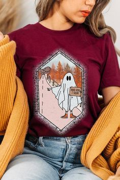 NEED RIDE TO SALEM,GHOST,HALLOWEEN UNISEX SHORT SLEEVE,GRAPHIC TEE,GRAPHIC TSHIRTS,TSHIRTS,TEES100%COTTON,HEATHER(52%COTTON,48%POLY),ATH.HEATHER,BLACK HEATHER(90%COTTON,575%POLY)NICARAGUAMade In: Nicaragua Fun Short Sleeve Tops For Fall, Spooky Short Sleeve Shirt For Fall, Spooky Short-sleeve Fall Shirt, Spooky Short Sleeve Tops For Fall, Spooky Short Sleeve Top With Graphic Print, Fall Short Sleeve Shirt With Character Print, Fall Character Print Short Sleeve Shirt, Short Sleeve Shirt With Character Print For Fall, Fall Graphic Tee Shirt With Character Print