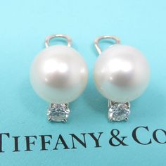 Tiffany Diamond Earrings, Tiffany Diamond, Tiffany Earrings, Prom Accessories, We Are Closed, Breakfast At Tiffanys, Sea Pearl, Tiffany And Co, South Seas