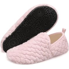 Cuter Than Slippers, Better Than Socks! Great House Slippers for Women Men - Stretchable and moisture wicking elastic knitted mesh - Rubber outsole non-slip textured slippers - Honeycomb design offer you a 360-degree comfort fit. - Slip-on closure with stretchable collar allows you quick - Machine wash and tumble dry or hand wash - For All Kind of Lifestyle Occasions - Soft and easy to store Size: 7.5-8 Women/6-6.5 Men.  Color: Pink.  Gender: unisex.  Age Group: adult. Indoor Outdoor Slippers, Bedroom Slippers, Outdoor Slippers, Woman Bedroom, Honeycomb Design, Slippers For Women, Warm Slippers, Cozy Socks, Great House