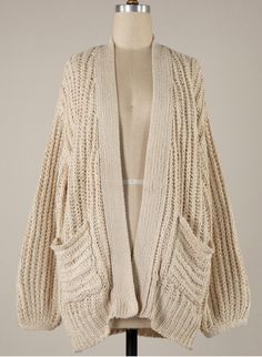 This chunky knit cardigan is the gorgeous--you'll want to wear it all the time! Crafted using Cotton Chenille yarn for an unimaginably soft feel, it looks like a million bucks with its gorgeous knitting detail. Ah-mazing! Oversized fit.-TTS Cozy Open Knit Sweater Coat For Layering, Open Front Chunky Knit Sweater, Open Front Textured Knit Cardigan, Cozy Open Knit Sweater, Textured Knit Open Front Cardigan, Cozy Open Knit Outerwear, Chunky Knit Open Front Sweater Coat For Layering, Spring Cozy Sweater In Acrylic Yarn, Fall Soft Knit Sweater In Acrylic Yarn