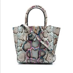 Versace Virtus Snake Print Python Lether Multicolour Shoulder Tote Bag 100% Authentic Versace Virtus Snake Print 100% Python Lether Multicolour Shoulder Tote Bag Nwt 3100$. Limited Edition Made In Italy Sold Out Everywhere. Luxury Multicolor Shoulder Bag With Top Carry Handle, Luxury Multicolor Satchel With Top Carry Handle, Luxury Multicolor Bags With Detachable Strap, Luxury Multicolor Satchel With Detachable Handle, Luxury Multicolor Square Bag, Luxury Multicolor Satchel With Handle Drop, Luxury Multicolor Satchel For Shopping, Luxury Multicolor Crossbody Bag, Elegant Multicolor Shoulder Bag With Double Handle