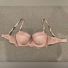 New Without Tags Women’s Victoria’s Secret Very Sexy Lace Bra. Size 36d. “Uplift Balconette” Style. Dark Blush/Nude/Light Mauve Color. Adjustable Straps. Hook Closure. Lace Detailing All Over And Going Around The Bottom Of Bra. Not A Push Up Bra But Has Some Padding On The Inside. Tags: Women’s, Bra, Victoria’s Secret, Size 36d, Lace, Blush, Nude, Mauve, Straps, Adjustable, Hook Pink Full Cup Padded Bra, Pink Full Cup Bra With Padded Cups, Pink Lace Push-up Bra, Pink Party Bra With Lined Body, Pink Lined Bra For Party, Victoria's Secret Pink Lined Bra, Pink Full Cup Partially Lined Bra, Victoria's Secret Feminine Bra With Removable Pads, Victoria's Secret Feminine Bra With Padded Cups