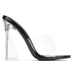 New In Box | Boutique Pair These Sexy Heels With A Dress Or Jeans! Cape Robbin’s Foam Comfort Collection. Details: - Patent Black - Round Open Toe - Clear Lucite Pvc - True To Size - Heel Height 4.5” Trendy 4-inch Heel Cocktail Heels, Trendy High Heel Cocktail Heels, Trendy High Heels For Cocktail Occasions, Party Heels With Contrasting Heel Counter, Trendy Black Heels For Cocktail Events, Trendy Black Heels For Cocktail, Black Heels With Contrasting Heel Counter For Party, Heels With Contrasting Heel Counter For Night Out, Black Heels With Contrasting Heel Counter For Cocktail