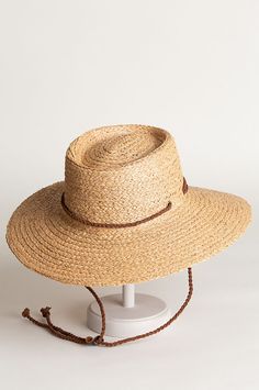 Rayne Aussie Raffia Sun Hat | Overland Casual Braided Toquilla Straw Boater Hat, Casual Braided Brimmed Boater Hat, Adjustable Woven Boater Hat In Toquilla Straw, Adjustable Woven Toquilla Straw Boater Hat, Adjustable Coastal Straw Hat Made Of Toquilla, Adjustable Braided Straw Boater Hat, Braided Straw Boater Hat With Flat Brim, Casual Adjustable Braided Boater Hat, Natural Braided Straw Hat With Flat Brim