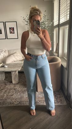 Midsize Woman Outfits, Size 20 Women Outfit Ideas Summer, Summer Curvy Outfits, Summer Church Outfits For Women, Thick Girlfriend Outfits Summer, Mom Fits, 2024 Fits, Shein Fits, Midsize Outfits