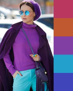 Il Colore 2018 è l'Ultra Violet. Ecco come abbinarlo: www.50sfumaturedioutfit.com/pantone-colore-2018-ultra-violet/ Purple Coat