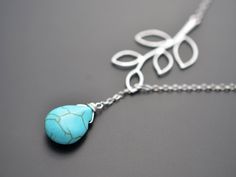 COUPON SALE 10 OFF  Turquoise teardrop and branch by LilliDolli, $20.00 Turquoise Drop Jewelry As A Gift, Turquoise Drop Jewelry Gift, Blue Lariat Necklace As A Gift, Sterling Silver Lariat Turquoise Necklace Gift, Adjustable Dangle Turquoise Necklace As Gift, Turquoise Dangle Necklaces For Gifts, Turquoise Lariat Necklace As A Gift, Handmade Turquoise Lariat Necklace For Gift, Turquoise Lariat Necklace Gift