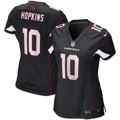 When DeAndre Hopkins is on the field, opposing teams take notice, so showcase your admiration of one of the top players in the NFL with this exclusive Arizona Cardinals Game jersey from Nike. Complete with mesh panels for extra breathability, this jersey replicates the authentic one that DeAndre Hopkins wears every Sunday, giving you the perfect piece of gear for every Arizona Cardinals game this season. Zach Ertz, Deandre Hopkins, Cardinals Game, Jj Watt, Cardinals Nfl, Baby Nike, Cloth Store, Game Jersey, Womens Jersey