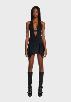 Free, fast shipping on Starlet Mini Dress at Dolls Kill, an online boutique for streetwear and y2k fashion. Shop Generation Kiss clothing, shoes, and accessories here. Natural Kibbe, Kiss Outfits, Gothic Wedding Dress, Black Dolls, Black Halter Dress, Black Doll, Soft Natural, Olivia Rodrigo, Plaid Dress